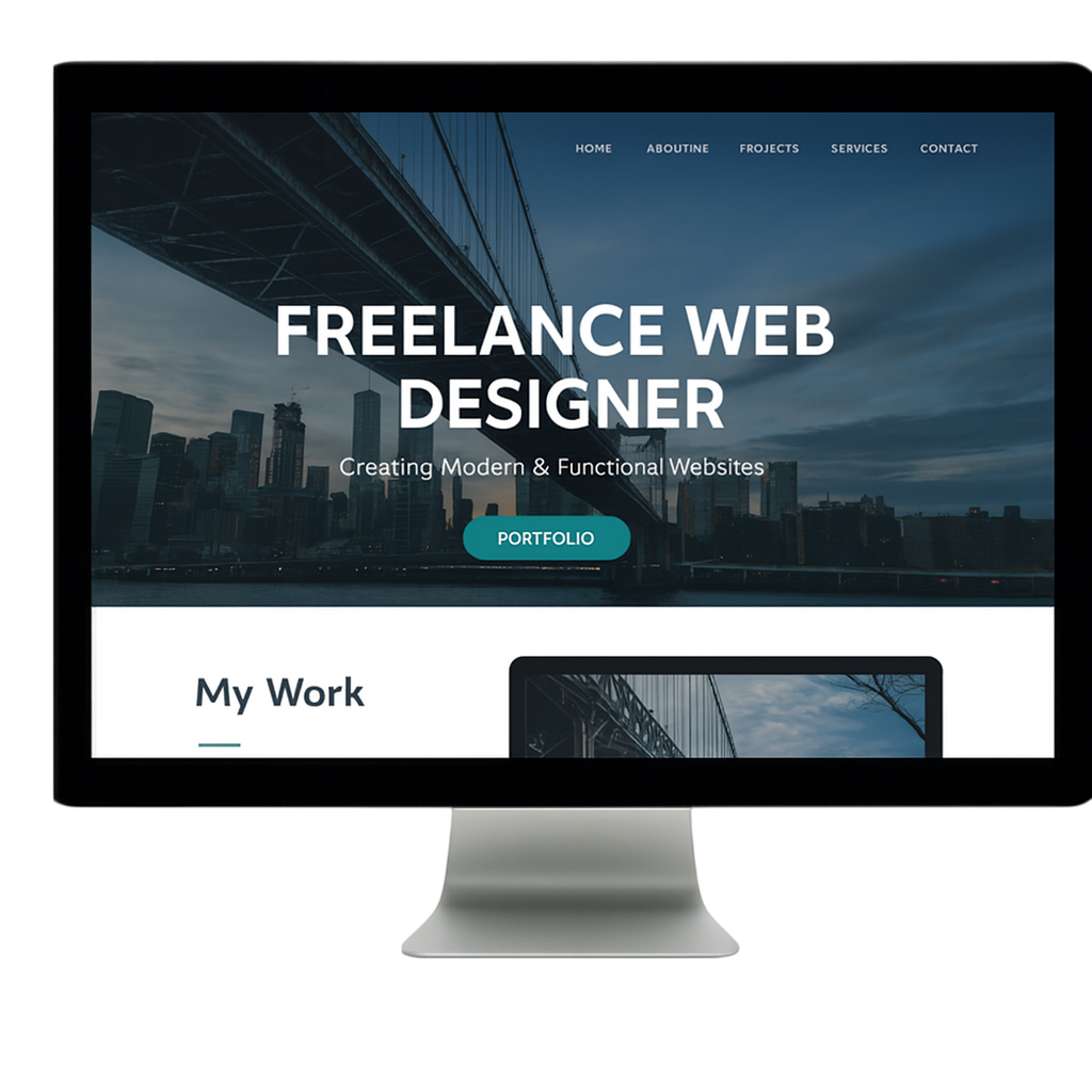 Business Webseite Beispiel