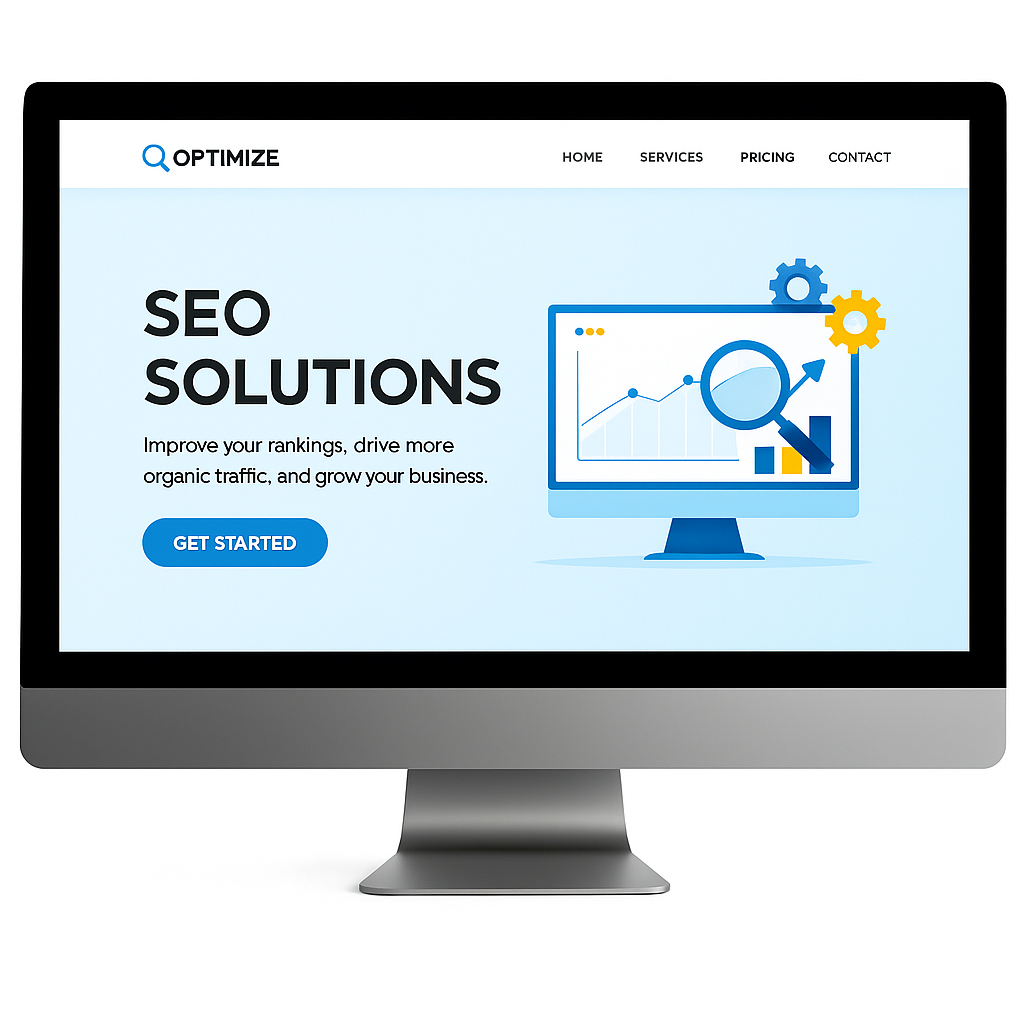 Business Webseite Beispiel